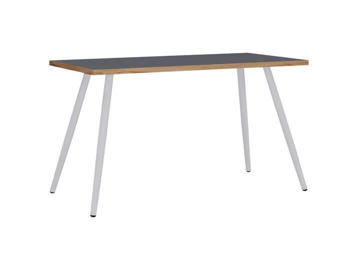 Schreibtisch Salia T80 Anthrazit/Honigeiche