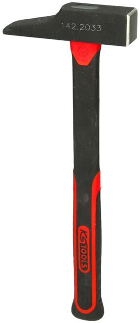 Marteau rivoir manche fibre, 200 g ; KS Tools (142.2033)