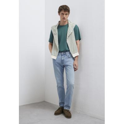 Skinny-fit-Jeans MAVI "JAKE", Herren, Gr. 31, Länge 30, blau (lt blau vintage), 99% Baumwolle, 1% Elastan, skinny fit normal, Jeans, Slim Skinny Jeans