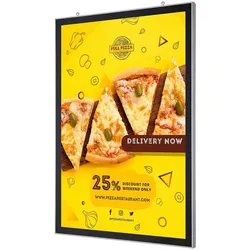 Leuchtrahmen A1 LED beidseitig PREMIUM Leuchtkasten LED Leuchtrahmen DIN A1 beleuchtet