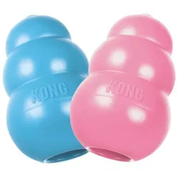 Puppy KONG Medium farblich sortiert | Hundespielzeug zum Befüllen