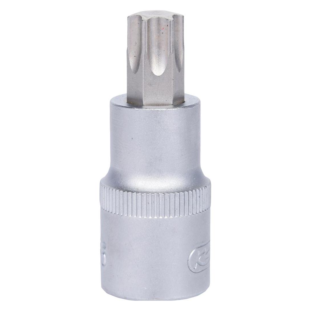 KS Tools Werkzeuge-Maschinen GmbH 1/2 Bit-Stecknuss Torx, T55, auf Hänger (911.1368-E)