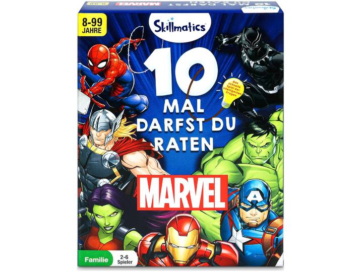 10 Mal Darfst Du Raten - Marvel 8+ Jahre