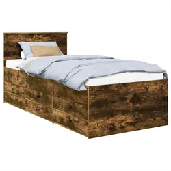 vidaXL, Bett, Tagesbettrahmen (75 x 190 cm)
