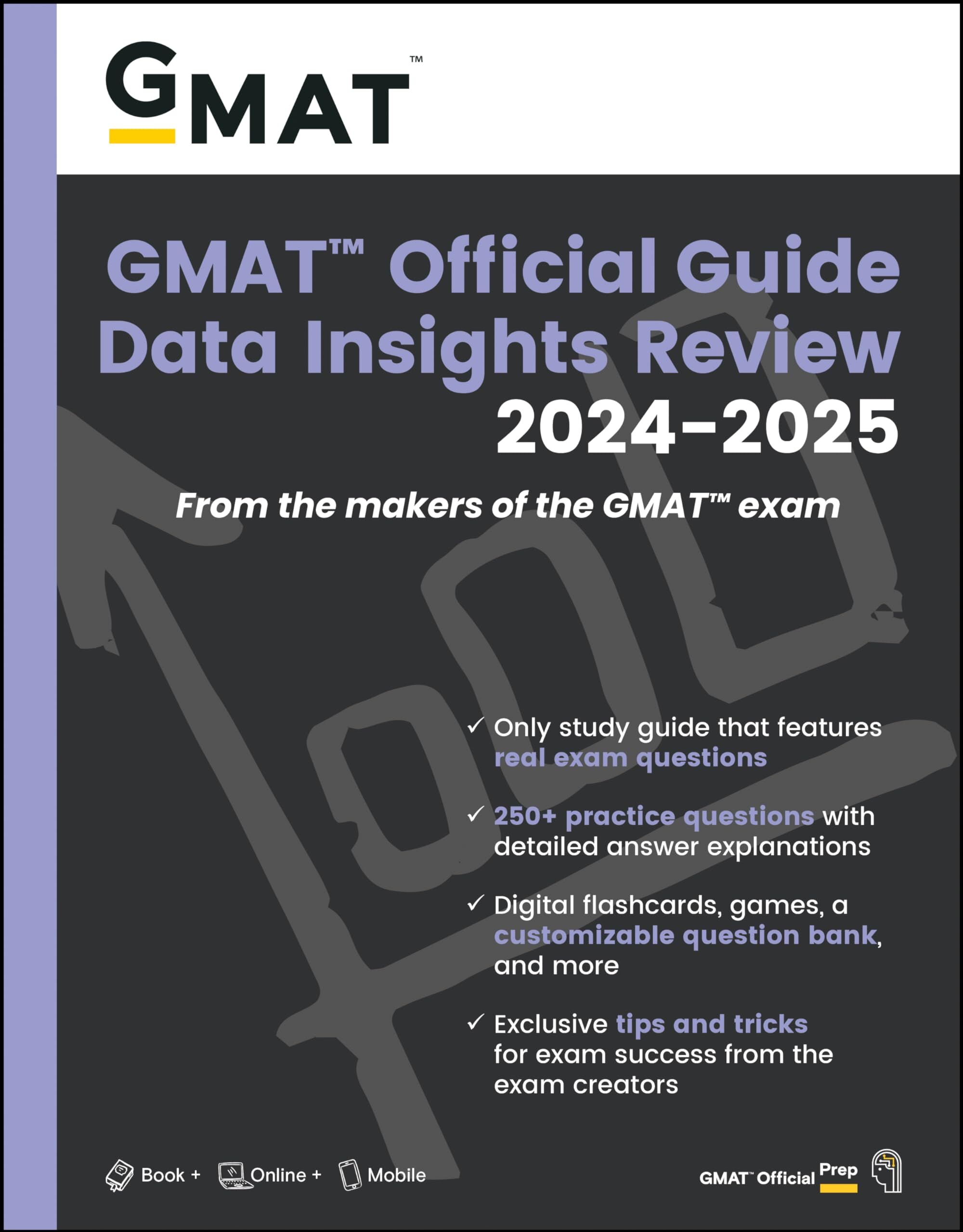 GMAC (Graduate Management Admission Council) - GMAT Official Guide Data Insights Review 2024-2025: Book + Online Question Bank - Preis vom 09.10.2026 07:28:09 h