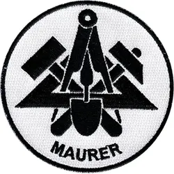 Job Stickaufnäher rund 80 mm für diverse Gewerke erhältlich