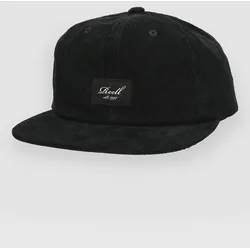 REELL Flat 6-Panel Cap black cord Gr. Uni