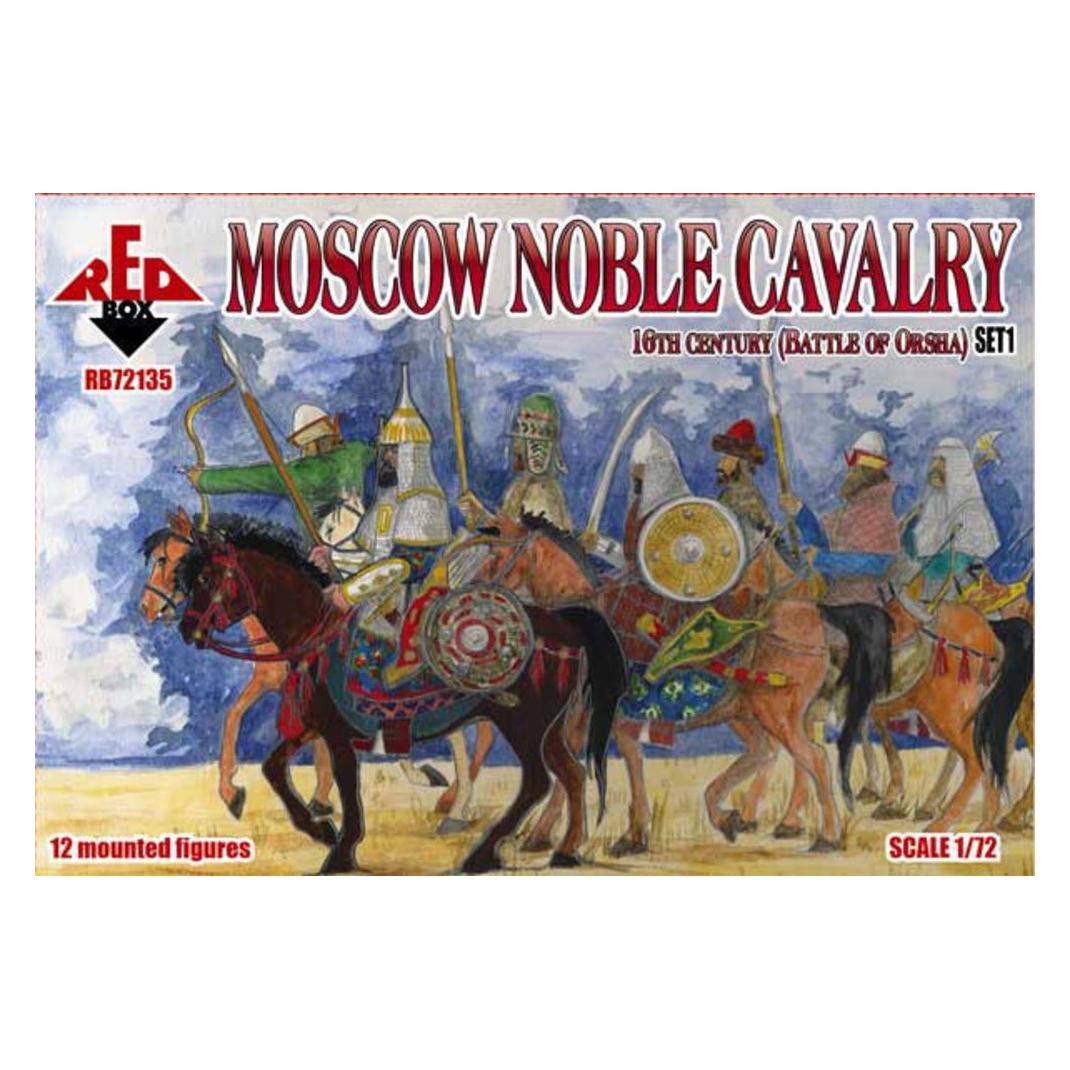 Red Box Moscow Noble cavalry, 16th century. (Battle of Orsha). Set 1 (RB72135)
