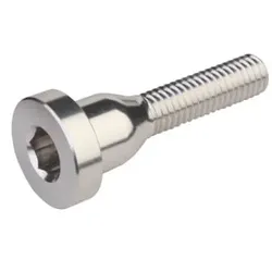 BURGTEC Aluschraube für Top Cap | Rhodium Silver