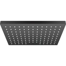 hansgrohe Vernis Shape Duschkopf 230 1 Strahlart wassersparend, 26283670, Farbe: Mattschwarz