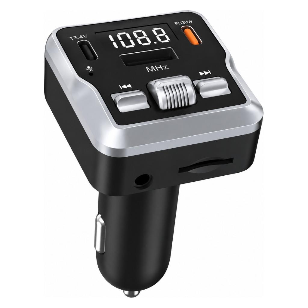 Extralink Transmiter Fm Bluetooth ładowarka 2x USB Karta Sd (Extralink)