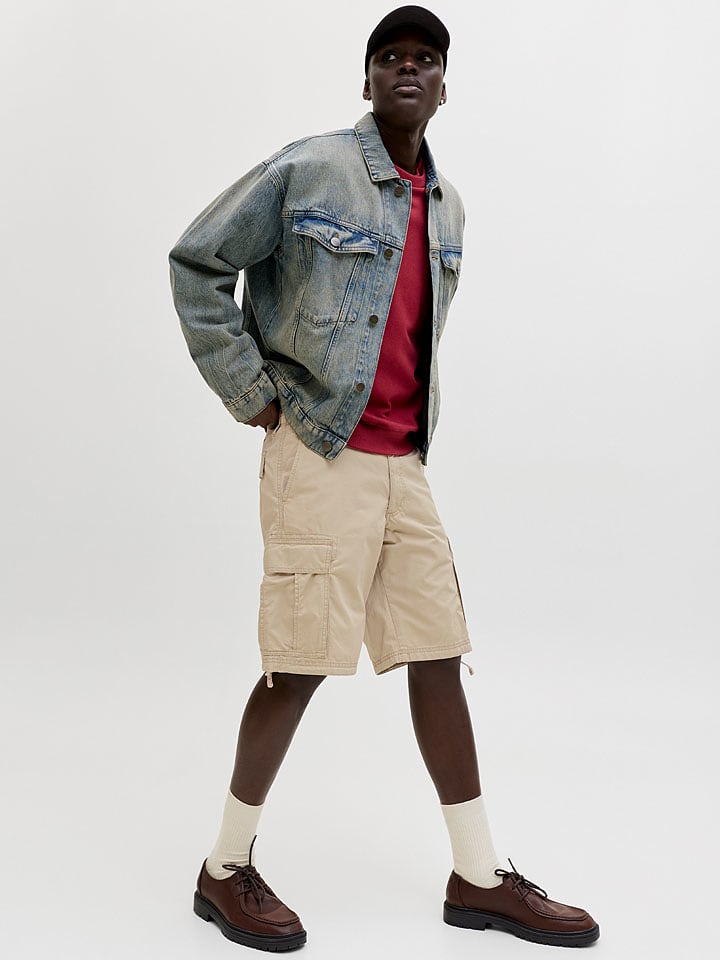 Jack & Jones Cargobermudas "Stole" in Beige - L