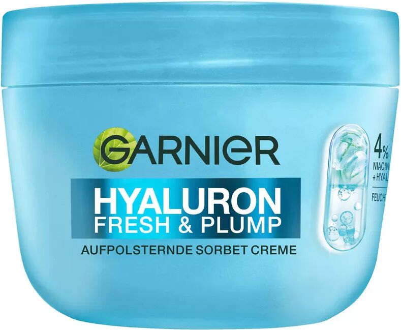 Garnier - Hyaluron Fresh & Plump Aufpolsternde Sorbet Creme, 85 ml