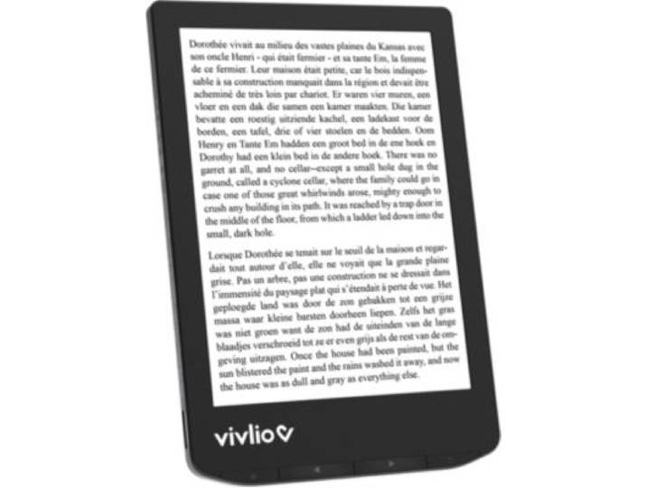 Vivlio - Liseuse Ebook Light Noire