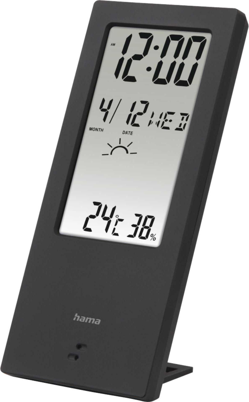 Hama Weerstation TH-140 Thermometer en Hygrometer, zwart
