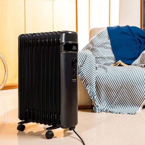 Taurus Agadir 2500w Olievarmer, Sort