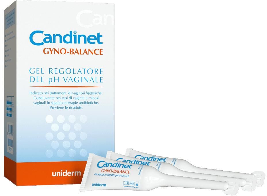 UNIDERM FARMACEUTICI Srl Candinet Gyno-Balance, 7 Monodose da 5 ml