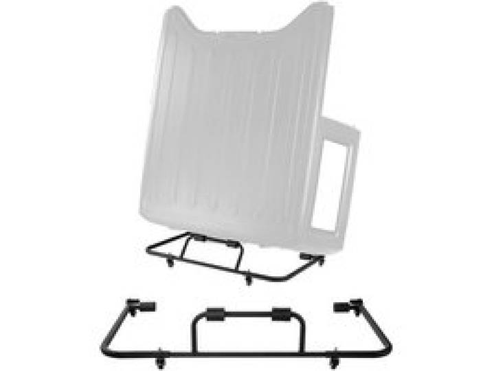VEVOR Chariot à Toit Rigide , Support de Rangement de Toit Rigide Mobile, avec 3 Trous Réglables et Rembourrage Épais et Souple, Revêtement en Poudre, Compatible avec Jeep Wrangler TJ, JK et JT