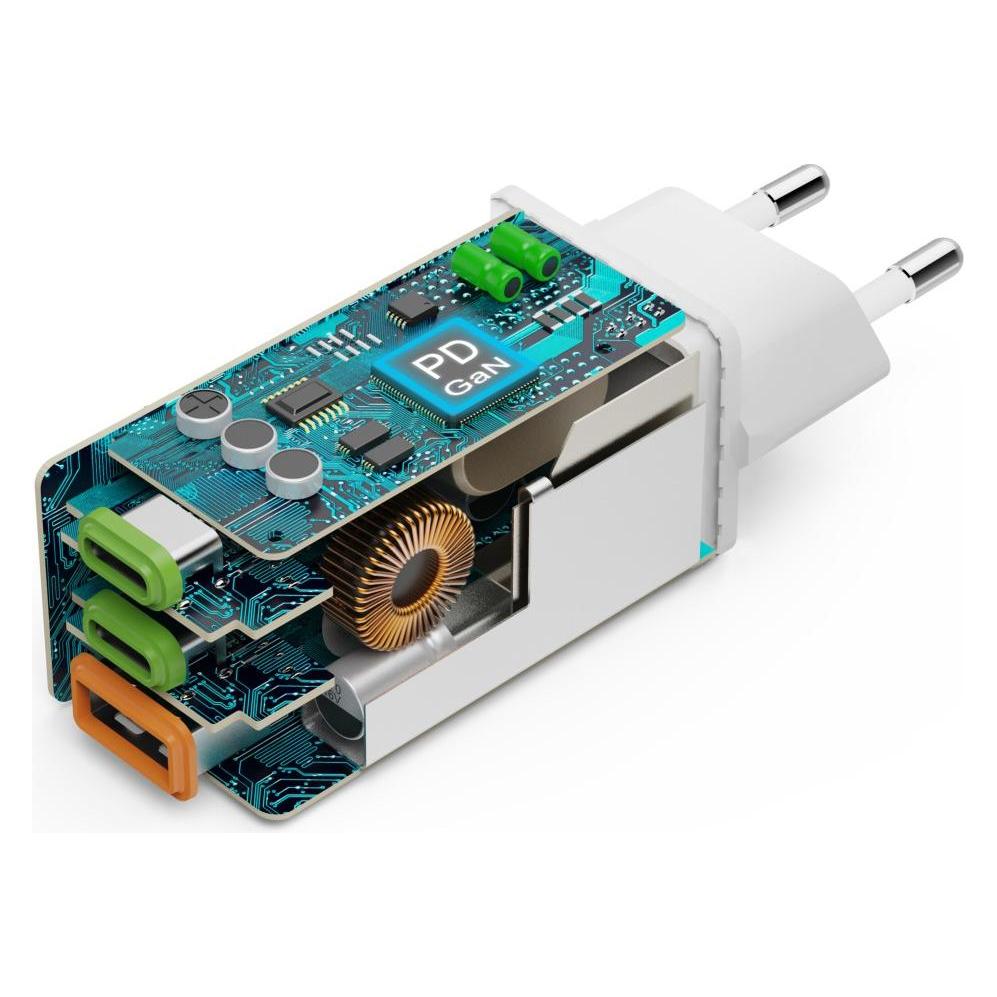Hama Schnellladegerät (65 W, 3 Ports) (00125142)