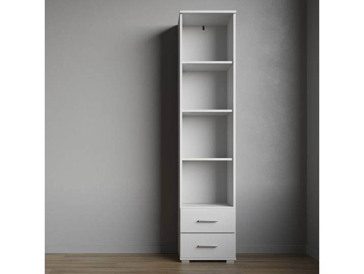 Systeme d etageres Komodee FAUSKE REG3 Tiroirs Blanc Blanc 34 x 40 x 180 cm