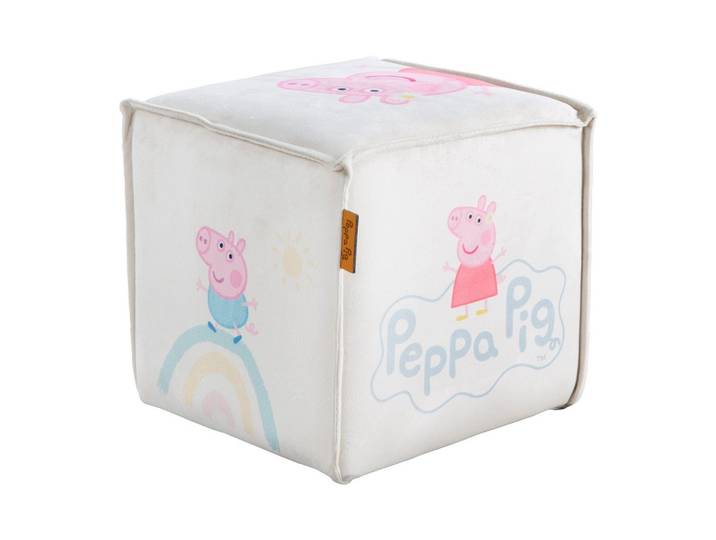 KINDERHOCKER in Würfelform Peppa Pig
