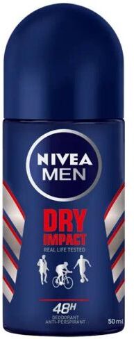 Nivea Men Dry Impact Roll-On Deodorant 50 ml 50 ml