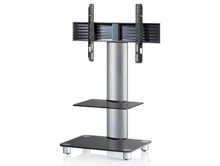 VCM TV-Standfuß TOSAL, silber, Aluminium
