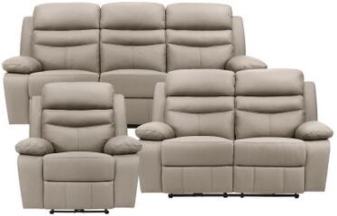 Fremont & Park Peperomia 3-Piece Leather Match Power Reclining Sofa Set