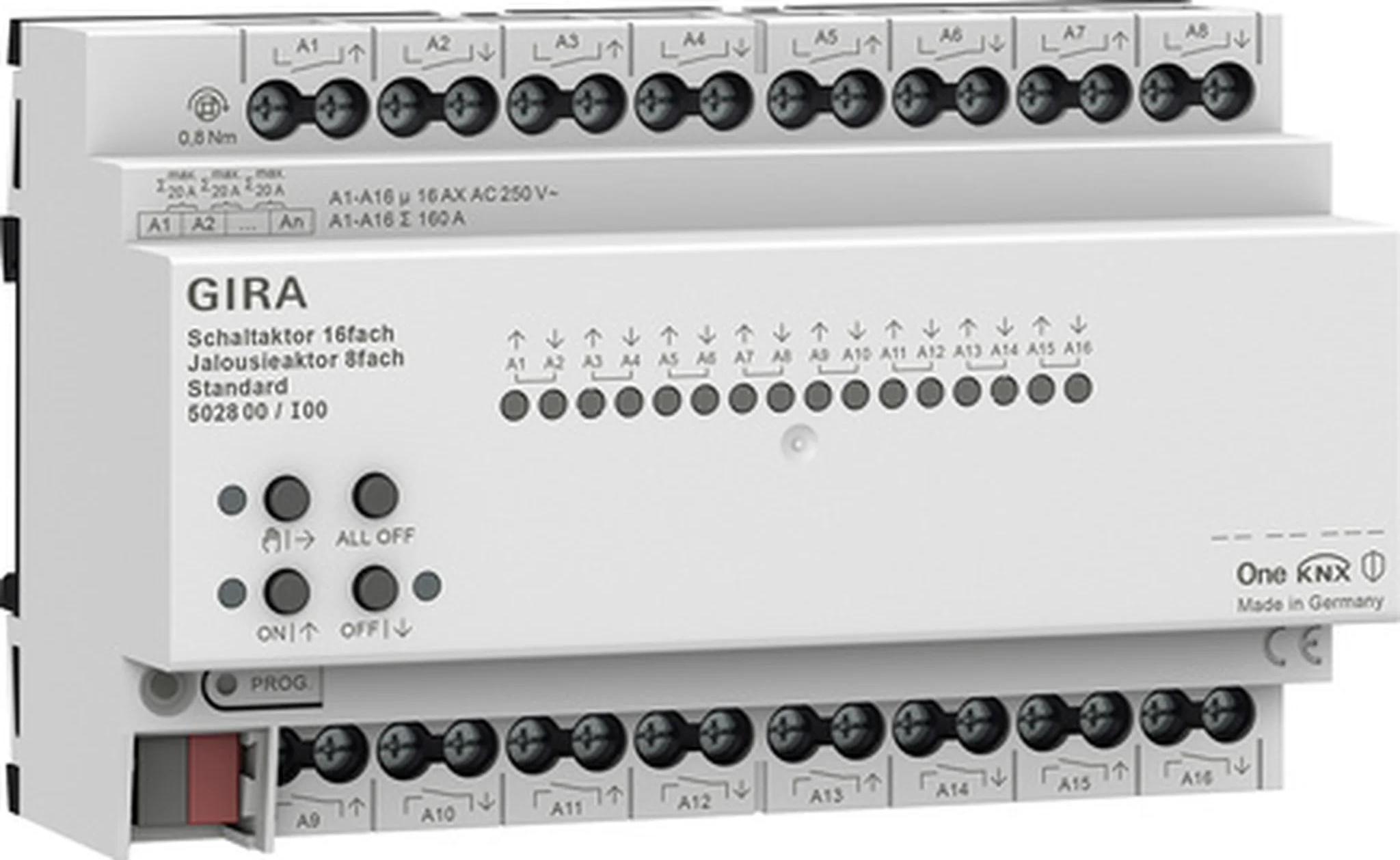 GIRA Schalt-/Jalousieaktor 502800