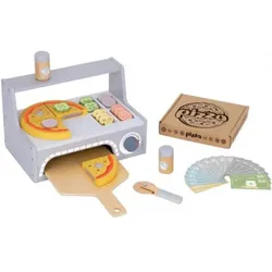Tooky Toy: Pizzaback-Set mit Zubehör – 42-teilig