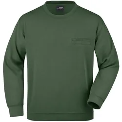 Pocket Pullover "JN924" - XL - dark-green