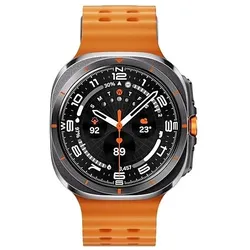 Samsung Galaxy Watch Ultra 3,81 cm (1.5") AMOLED 47 mm Digital 480 x 480 Pixel Touchscreen 4G Grau, Titan WLAN GPS