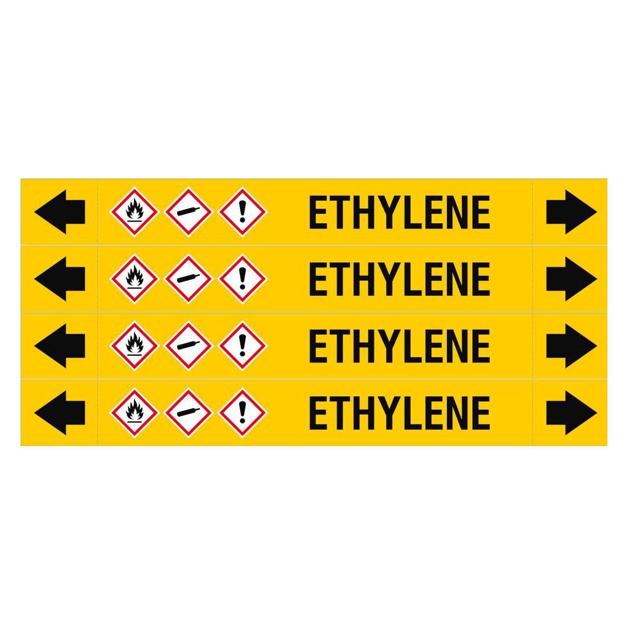 Brady ASME - Pipemarkers - Ethylene (ASMEPM-26X230MM-ETHYLENE)