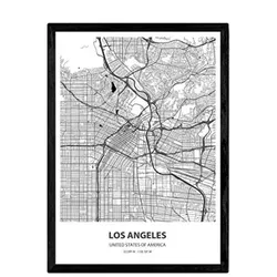 POSTER Los Angeles - Usa A4 Rahmenlos