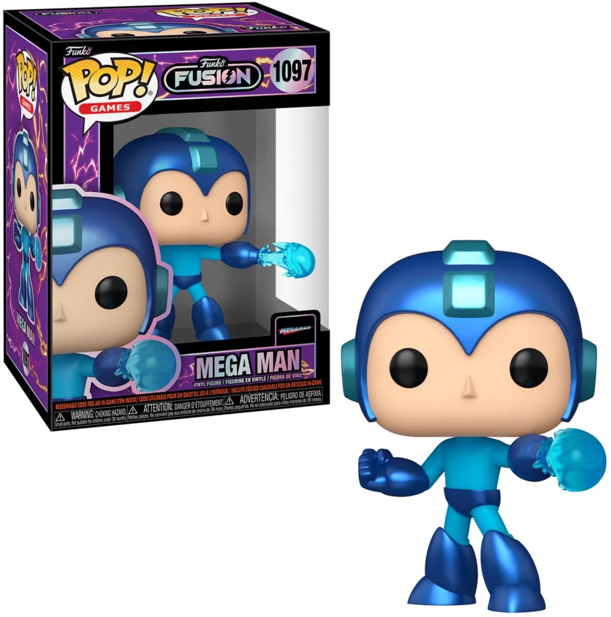 Funko Pop Mega Man #1097 Funko Fusion Pop Games