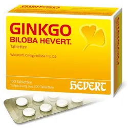 GINKGO BILOBA HEVERT Tabletten 300 St