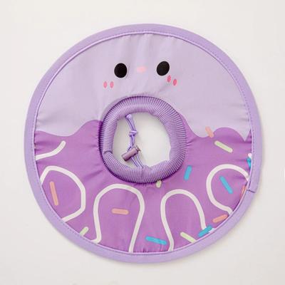 Uplift Essentials Waterproof Soft Elizabethan Recovery Collar Pillow violet m
