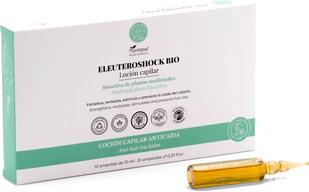 PlantaPol Eleuteroshock Bio Loción Capilar 10x10 ml