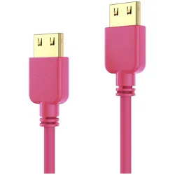 Purelink HDMI (Typ A) — HDMI (Typ A) (2 m), Videokabel, Rot