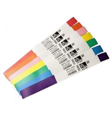 Zebra Z-Band Splash (10012718-5) pulseira rosa 25 x 254 mm (4 x 350 unidades)