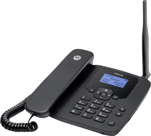 Motorola FW410L Desktop-Mobiltelefon Schwarz