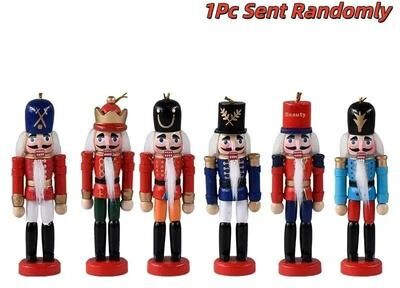 Uplift Picks Mini Nutcracker Ornaments Set Christmas Soldier Desktop Decor 1 Pc