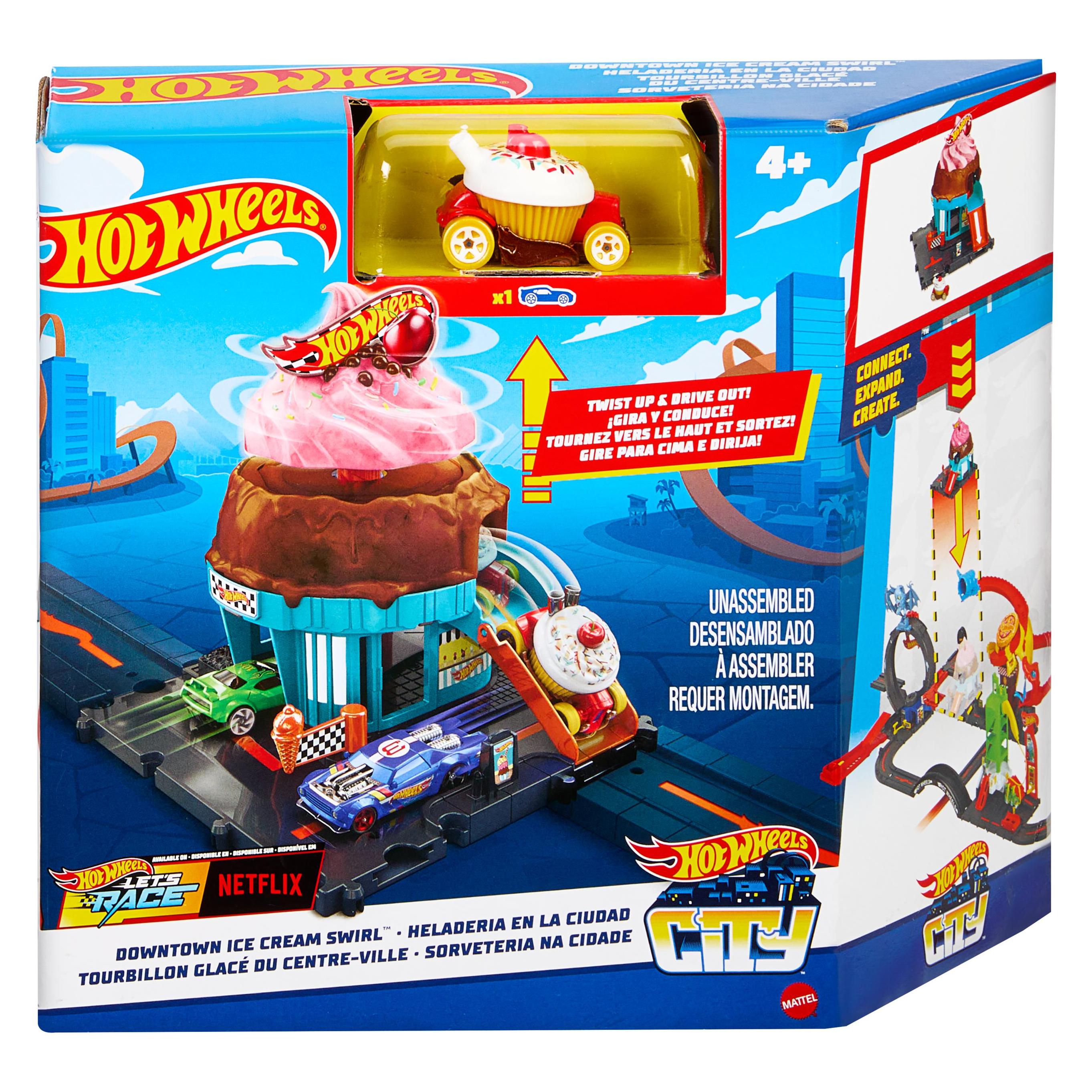 Hot Wheels City Ice Cream Shop (HTN77)