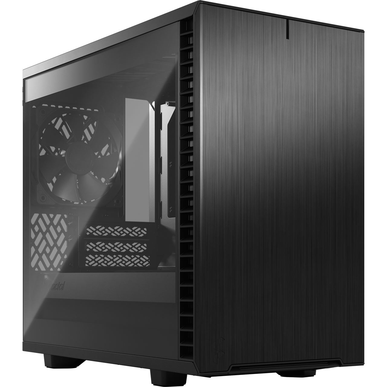 Fractal Design Define 7 Nano Black TG Light Tint ITX Tower ohne Netzteil schwarz