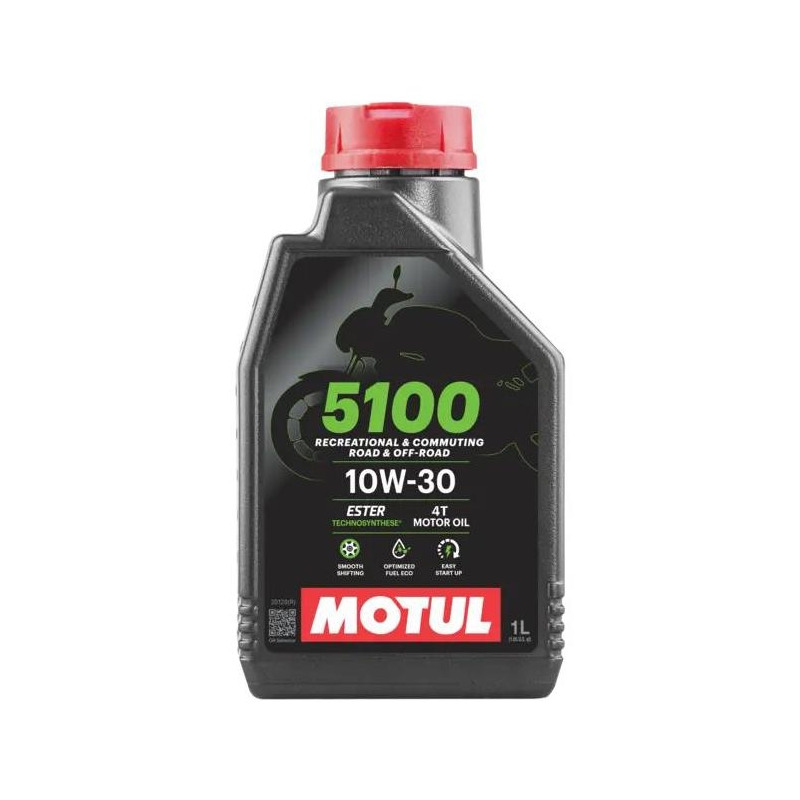 Huile moteur 4T Motul 5100 10W30 1L