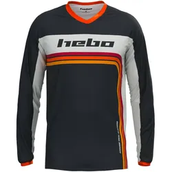 Hebo, Unisex, Sportshirt, Pro Retro (XXL), Rot