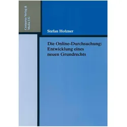 Die Online-Durchsuchung, Fachbücher von Stefan Holzner