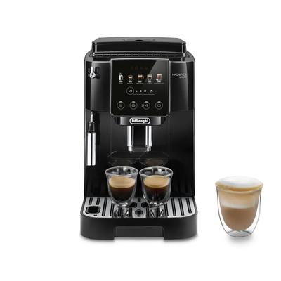 DE'LONGHI Kaffeevollautomat "Magnifica Start Pop ECAM220.51.B", schwarz, B:24cm H:35cm T:44cm, Kaffeevollautomaten, Intuitives Touch Bedienfeld, Iced Americano, einstellbares Aroma, Kaffeevollautomat
