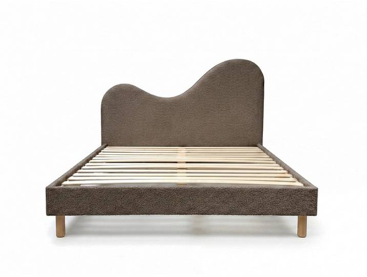 Bett BOBOCHIC CELINA 160x200cm holz rotbraun