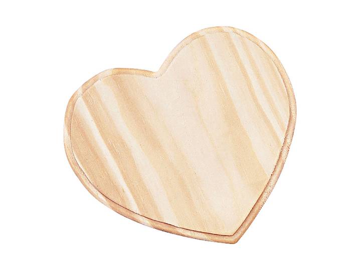 Rayher Holzherz 12.5 × 10.5 cm